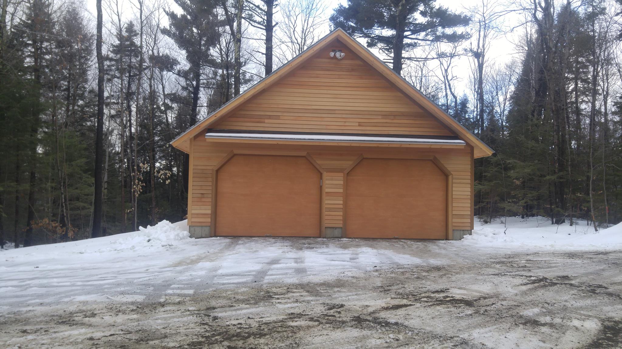 Garage Door Installation at Residential Home in Marlboro VT