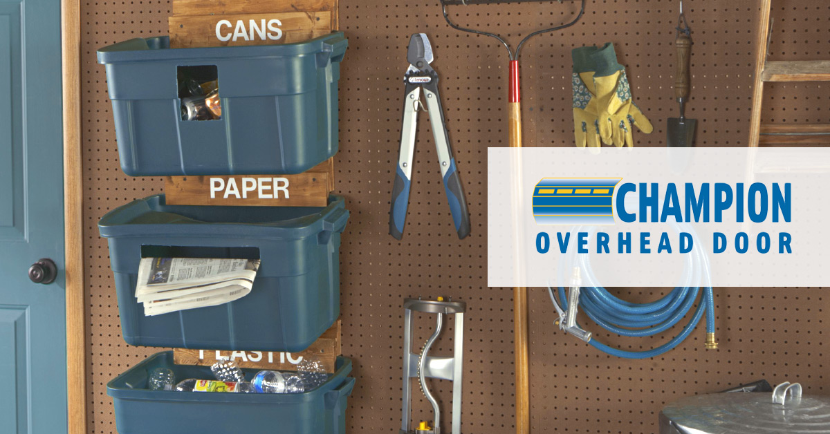 Setting Up a Home Recycling Center in Your Garage