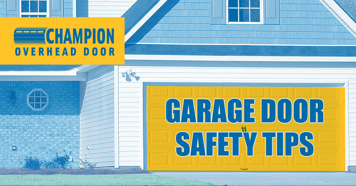 5 Important Garage Door Safety Tips