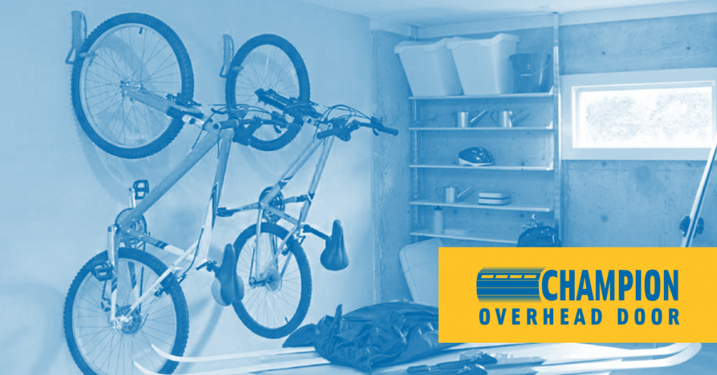 Garage Bike Storage Champion Overhead Door