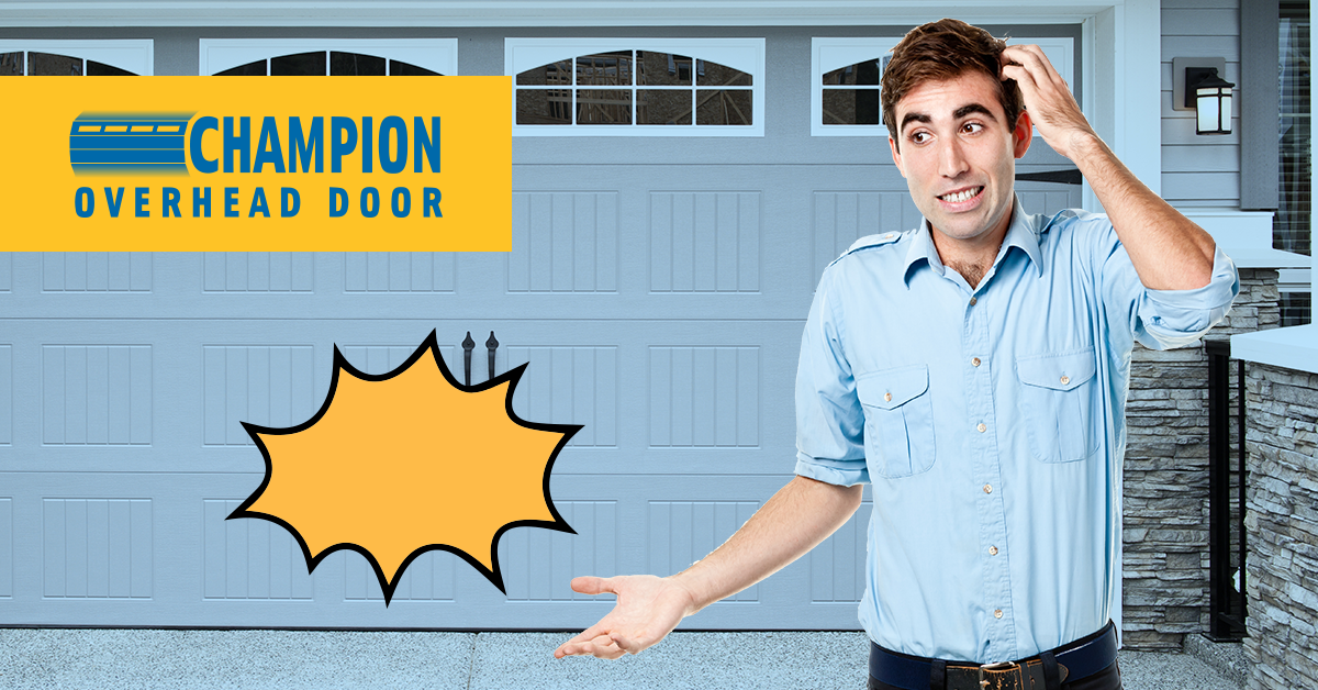 4 Ways to Deal with Garage Door Dents