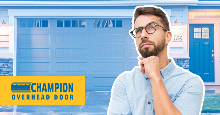 Why Won't My Garage Door Close Common Problems—and How to Fix Them ... - Champ 091620 768x402