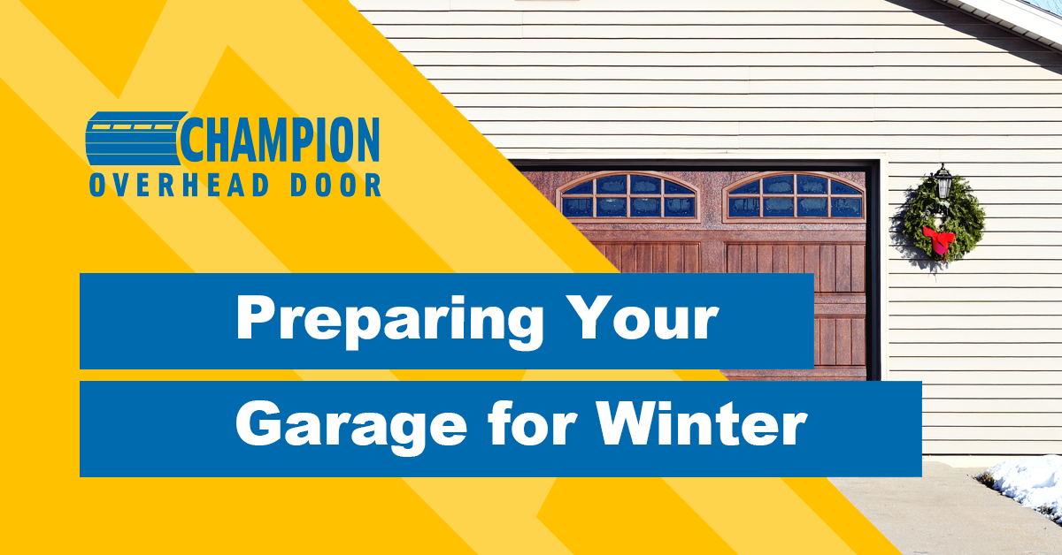 Preparing Your Garage for Winter